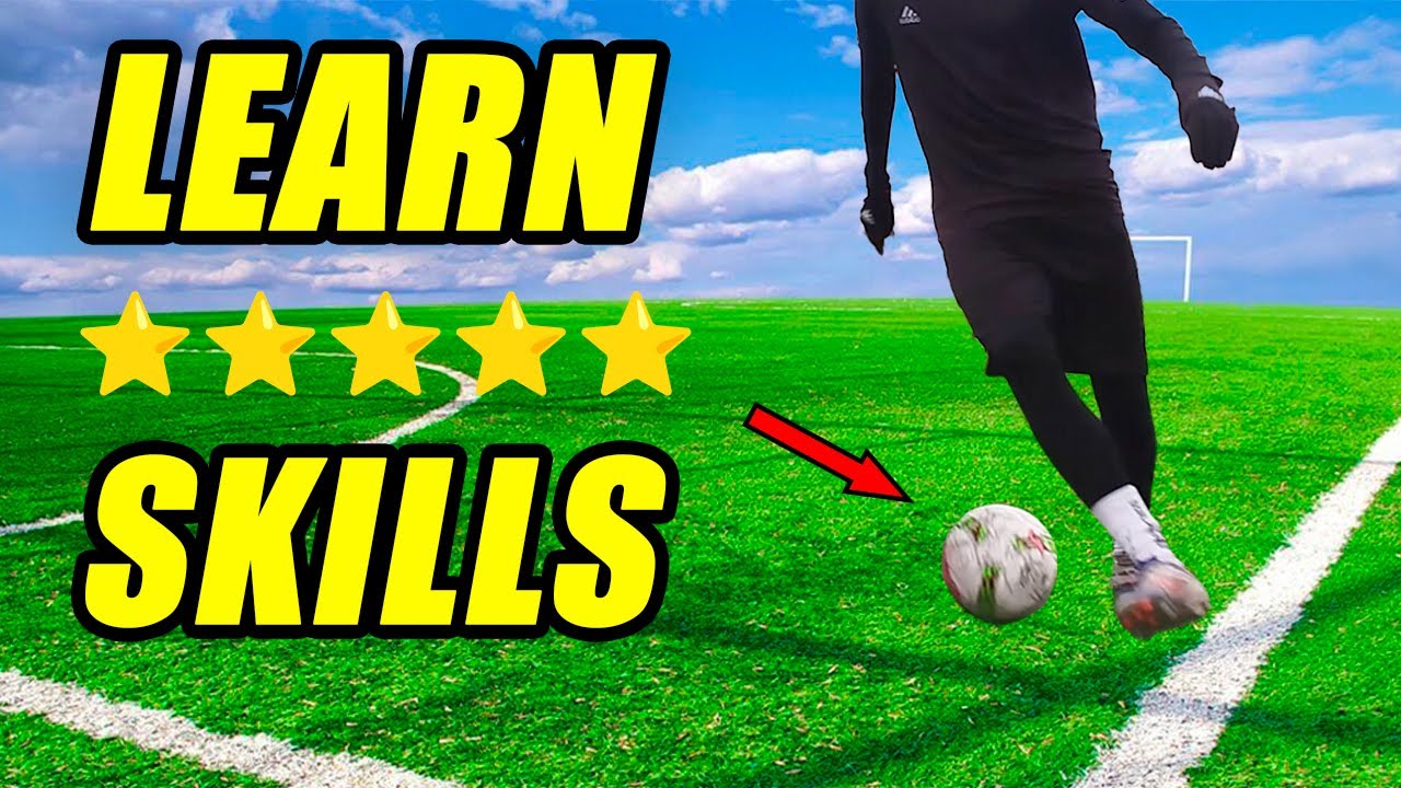 LEARN THESE 5 ⭐ STAR FOOTBALL SKILLS 