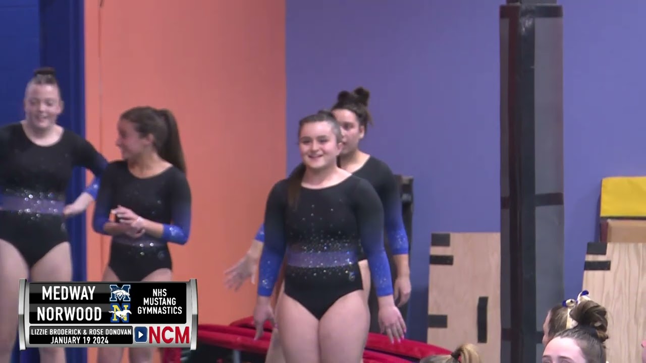 NHS Gymnastics vs. Medway 1.19.24