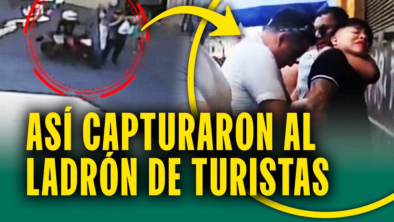 Ya había sido detenido el año anterior: Capturan a sujeto que robó a turista turco