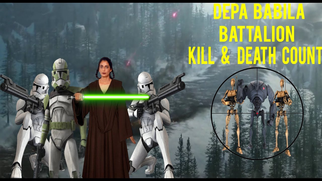 Depa Billaba Battalion Kill / Death Count