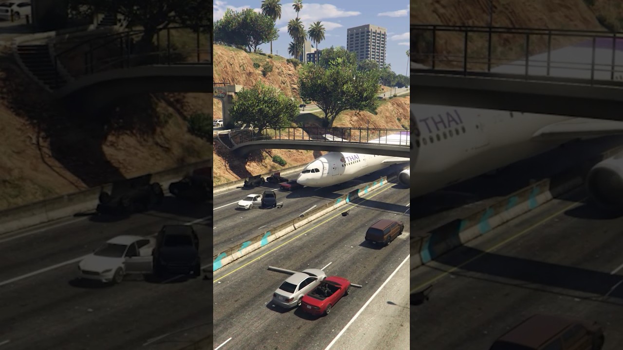 Emergency Landing on a Bridge Gone Wrong