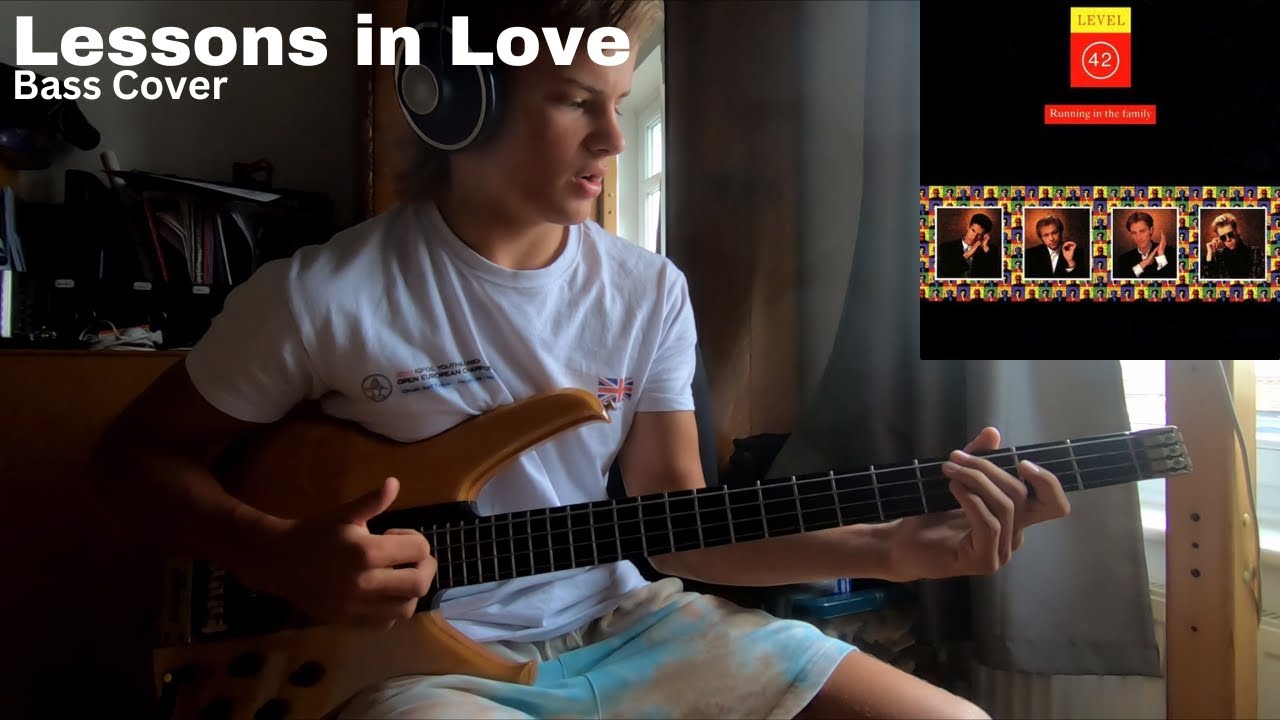 Level 42 - Lessons in Love - Bass Cover - Status Graphite Series II