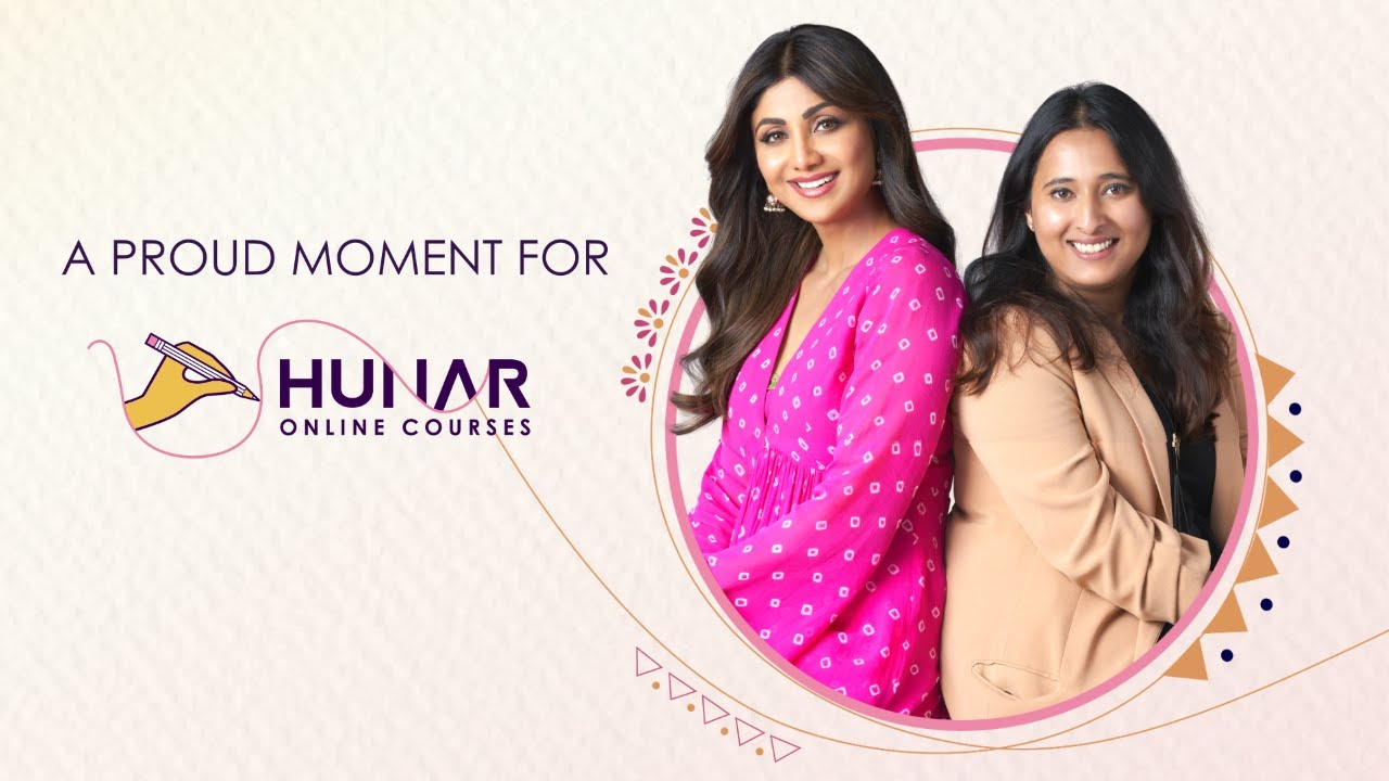 Hunar Online Courses Collaborates With Shilpa Shetty Kundra