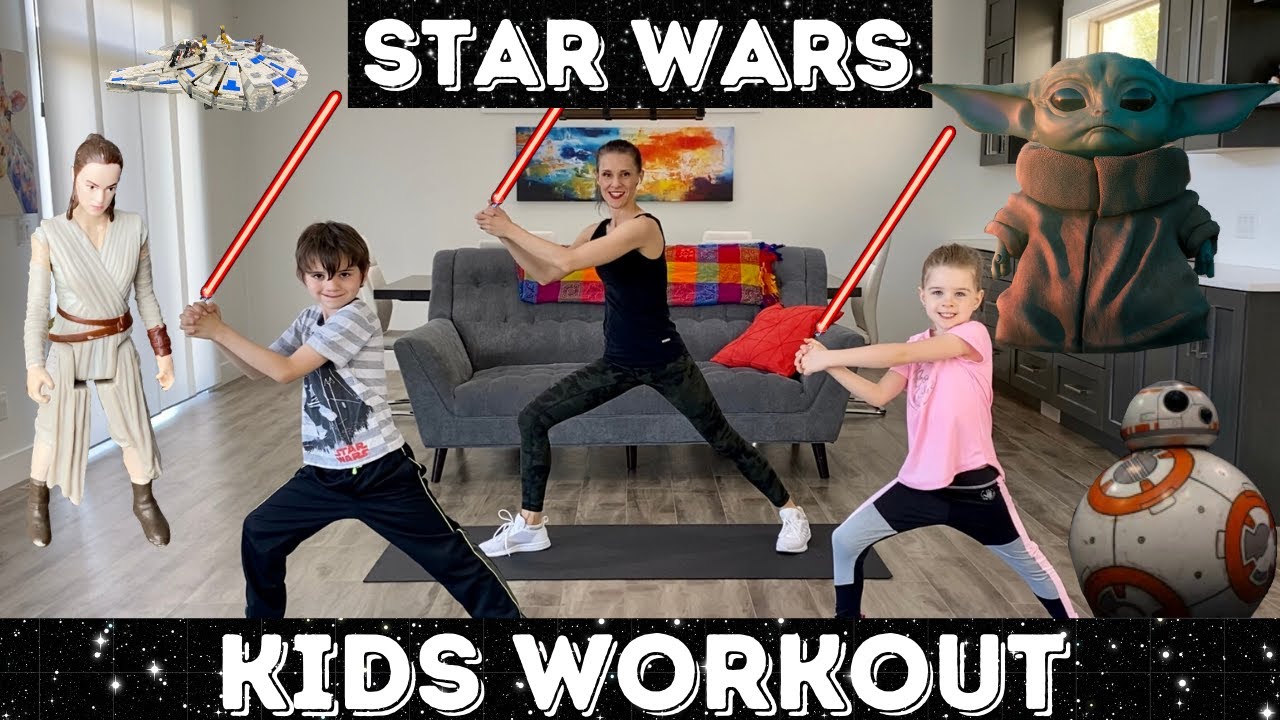Kids Workout - Star Wars Workout / Jedi Training