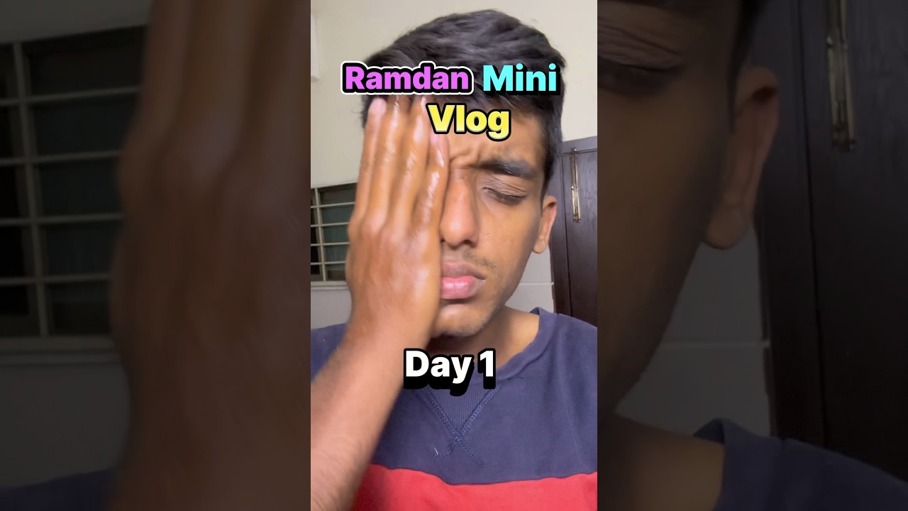 Ramadan Mini Vlog Day 1🕌🌙