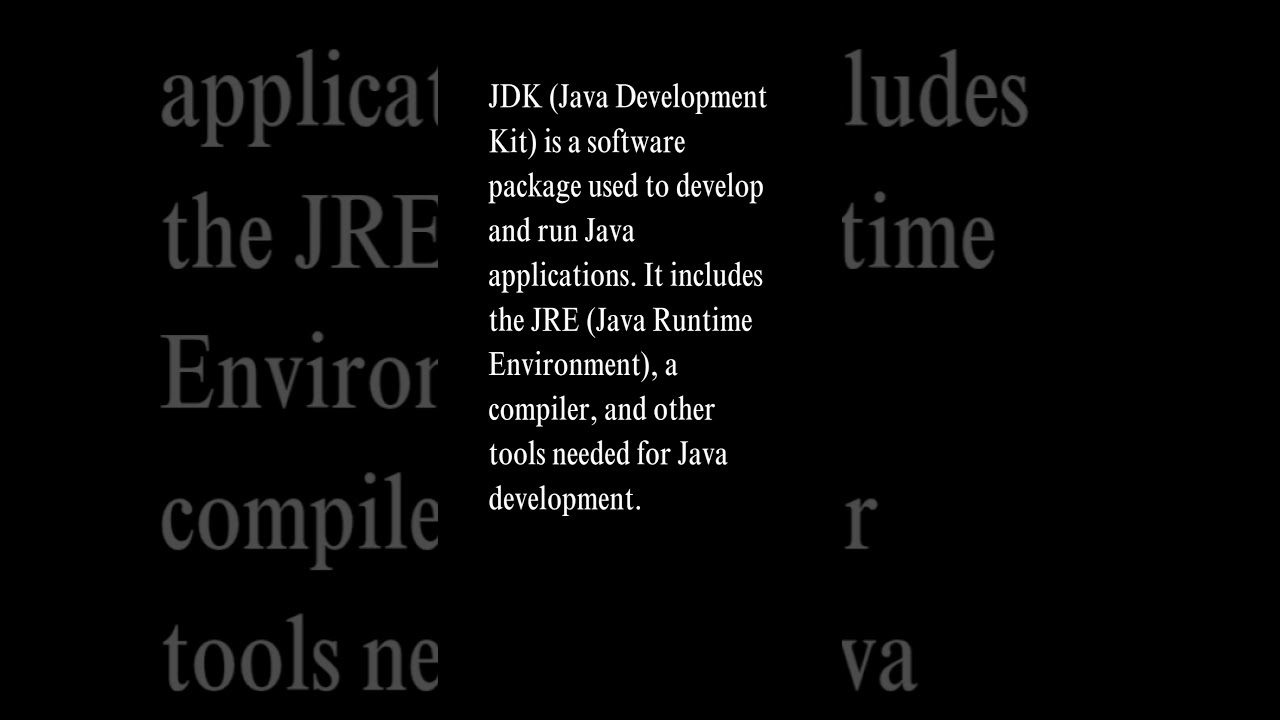 What is JDK ? #jdk #java #code #programming #aarcode #codewithaarti