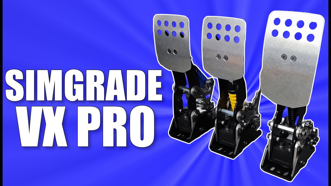 Simgrade VX Pro - THE BEST BANG FOR BUCK PEDALS ON THE MARKET!