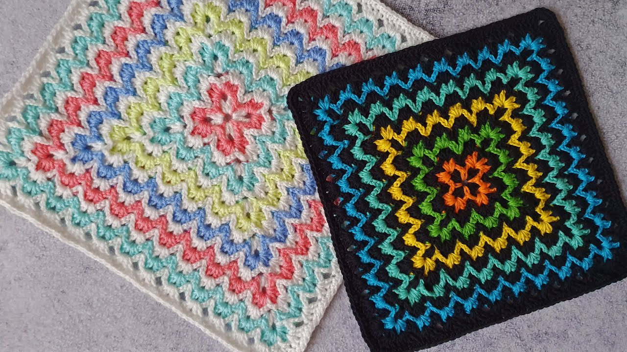 ПОДАРОК для вас - подробный МАСТЕР-КЛАСС! Вяжем шикарный МОТИВ КРЮЧКОМ! Вязание крючком.