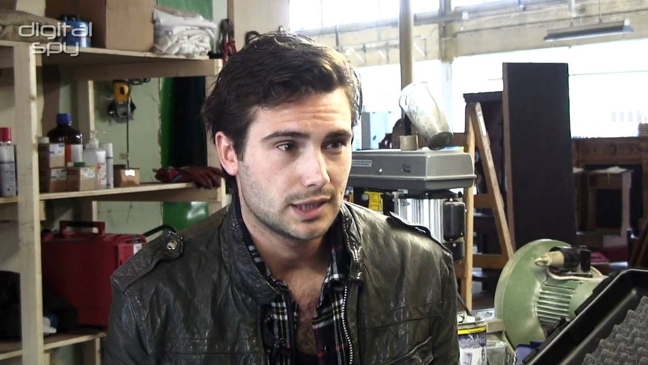 In the Primeval armoury with Ben Mansfield