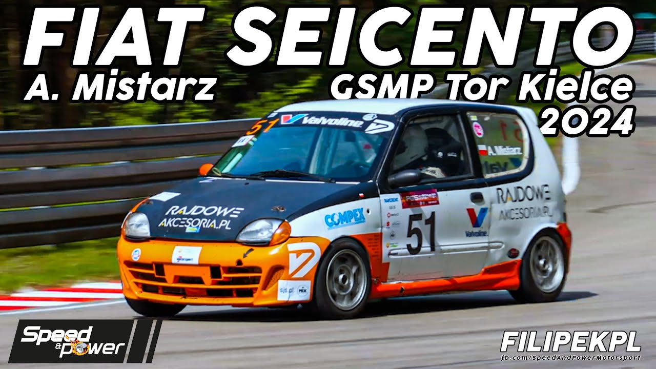 🔥FIAT SEICENTO HILLCLIMB! A. Mistarz (GSMP Tor Kielce 2024) | Action by Speed & Power