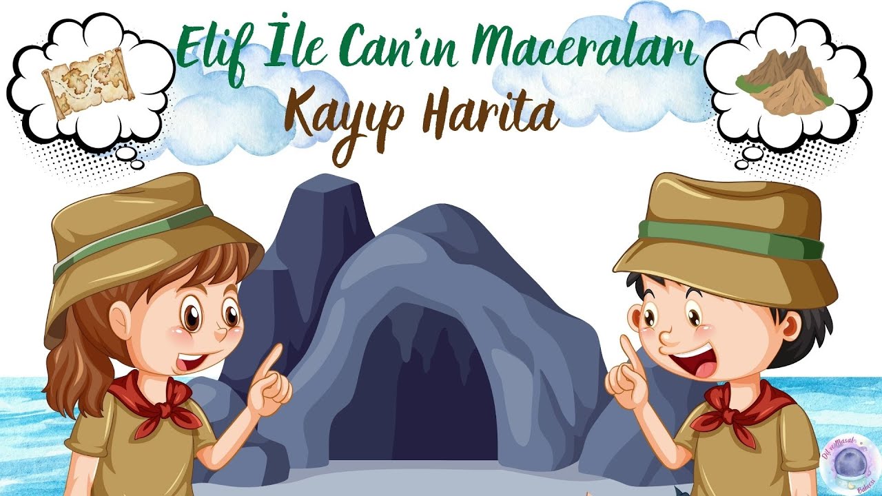 Elif İle Can'ın Maceraları - Kayıp Harita / Çocuk Hikayeleri / Çocuk Masalları