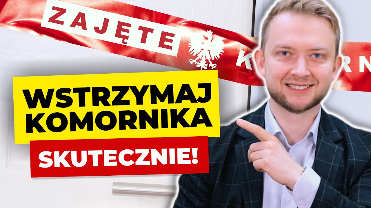 Jak zatrzymać KOMORNIKA? Sprawdź 4 SKUTECZNE kroki!