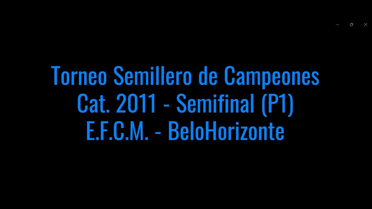 20260118 Semillero de Campeones EFCM   Belohorizonte CAT 2011