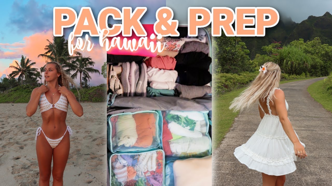 PACK WITH ME FOR HAWAII: new nails, travel tips, + other prep