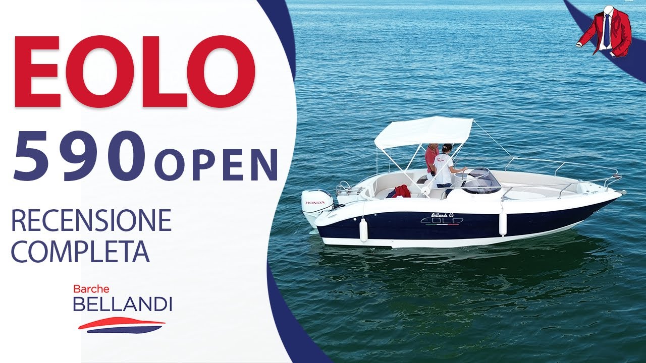 EOLO 590 OPEN CUSTOM: test velocità della barca sul Lago di Garda con Oscar Bellandi