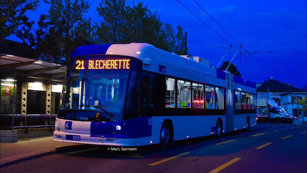 De Paudex, Verrière à Blécherette / Ligne 21