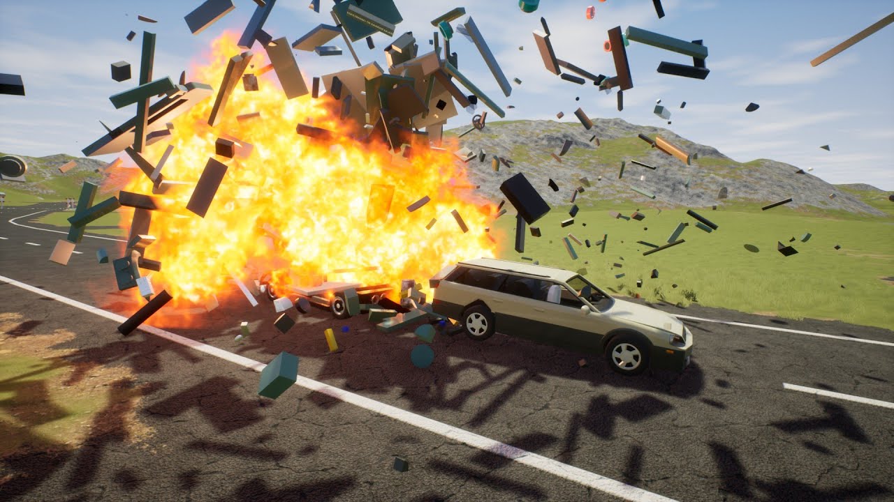 Explosions and slow-motion in Brick Rigs are SPECTACULAR