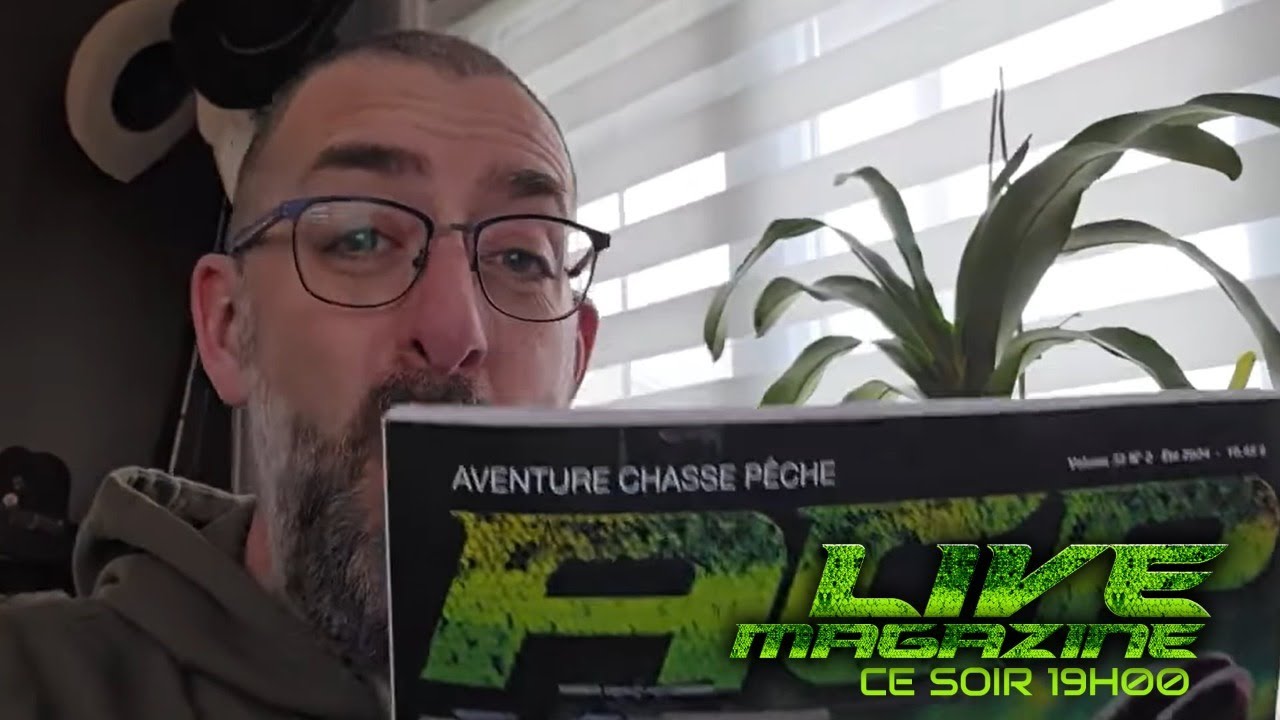Ce jeudi 19h00, nous sommes en LIVE