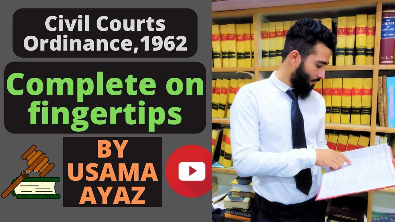 Civil Courts Ordinance On Fingertips