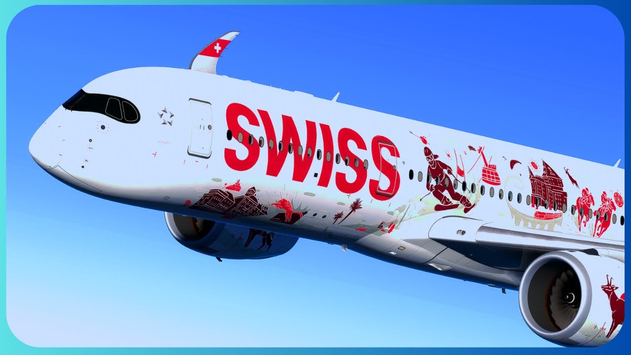 MSFS 24 LIVE | Swiss OPS | Zurich (ZRH) - London Heathrow (LHR) | #msfs2024