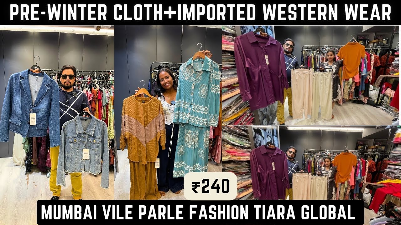 ₹270 / Imported Western Wear Wholesaler In Mumbai / Imported Ladies clothes wholesale Market