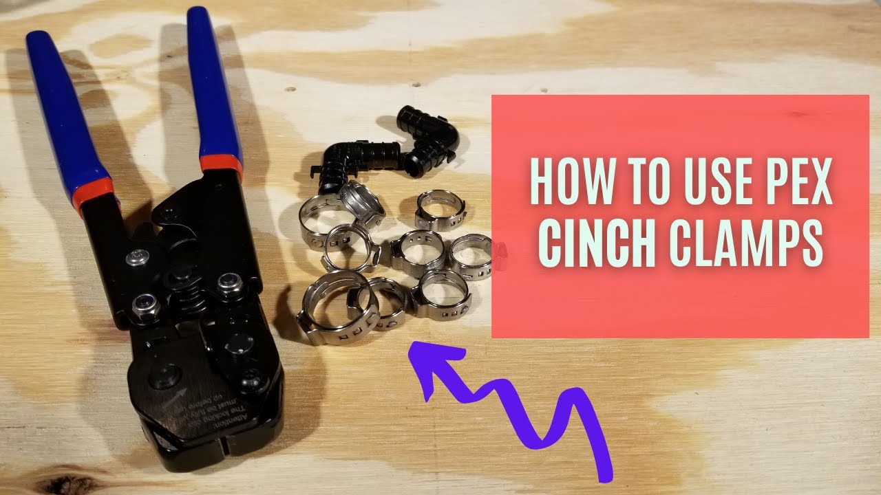 Как использовать зажимы PEX Cinch — своими руками — инструмент для зажима iCrimp