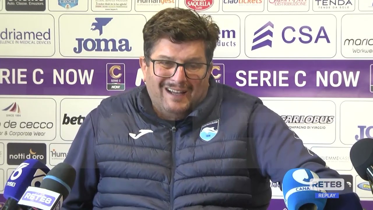 Serie C Pescara - Arezzo, Baldini: 
