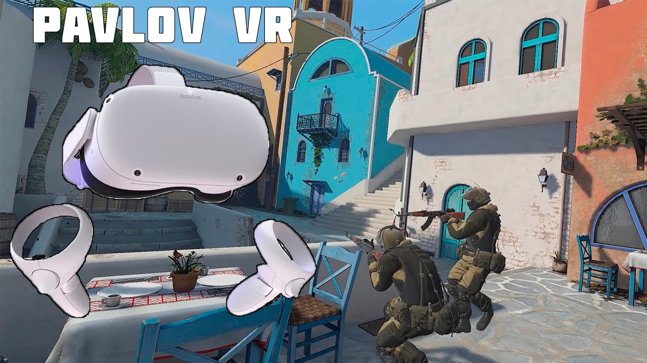 СТРИМ Counter-Strike в VR НА OCULUS QUEST 2 PAVLOV VR