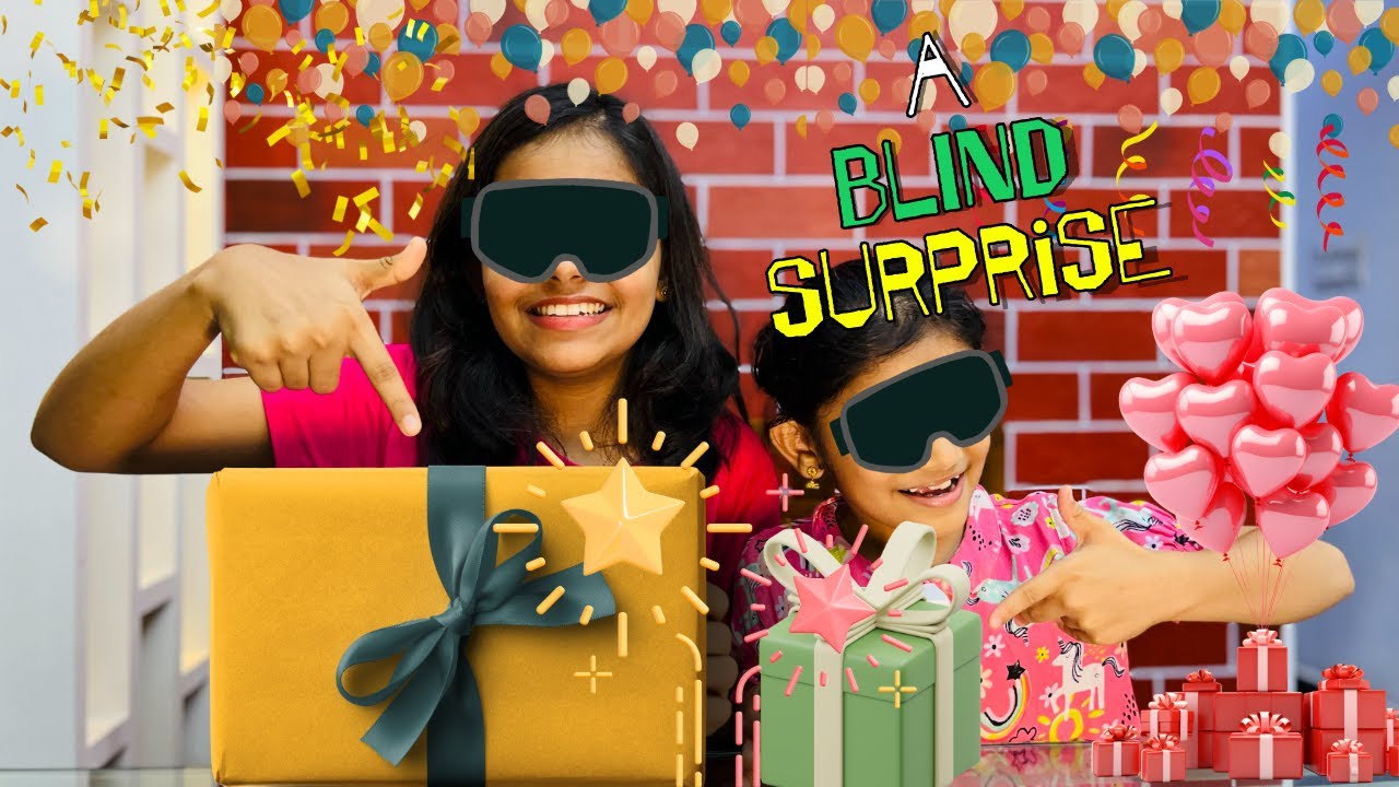 A Blind Surprise Gift | ബ്ലൈൻഡ് ടെസ്റ്റും പ്രാങ്കും സർപ്രൈസും ഒന്നിച്ച് !!!