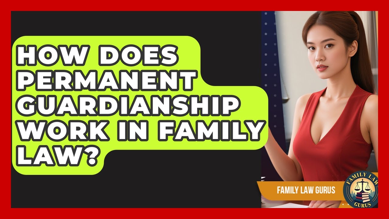 How Does Permanent Guardianship Work In Family Law? - Family Law Gurus