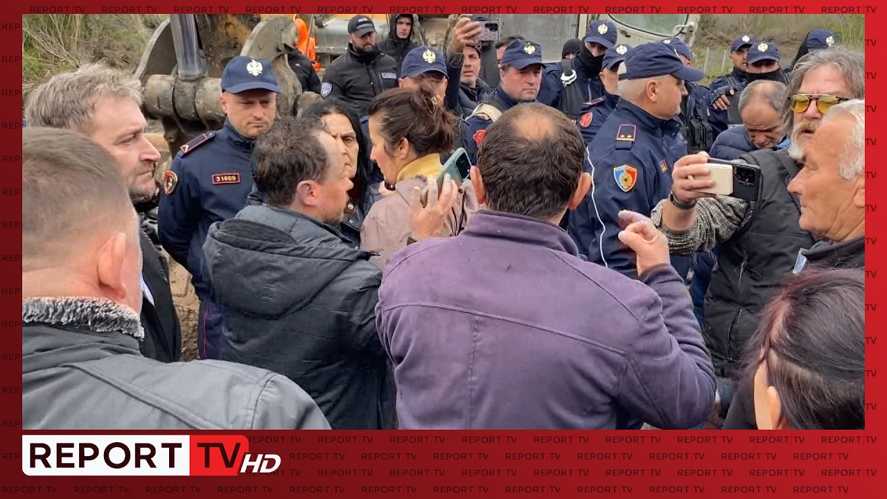 Tensione në protestën e banorëve të Rrjollit, bllokojnë punimet për ndërtimin e resortit të Ulajt
