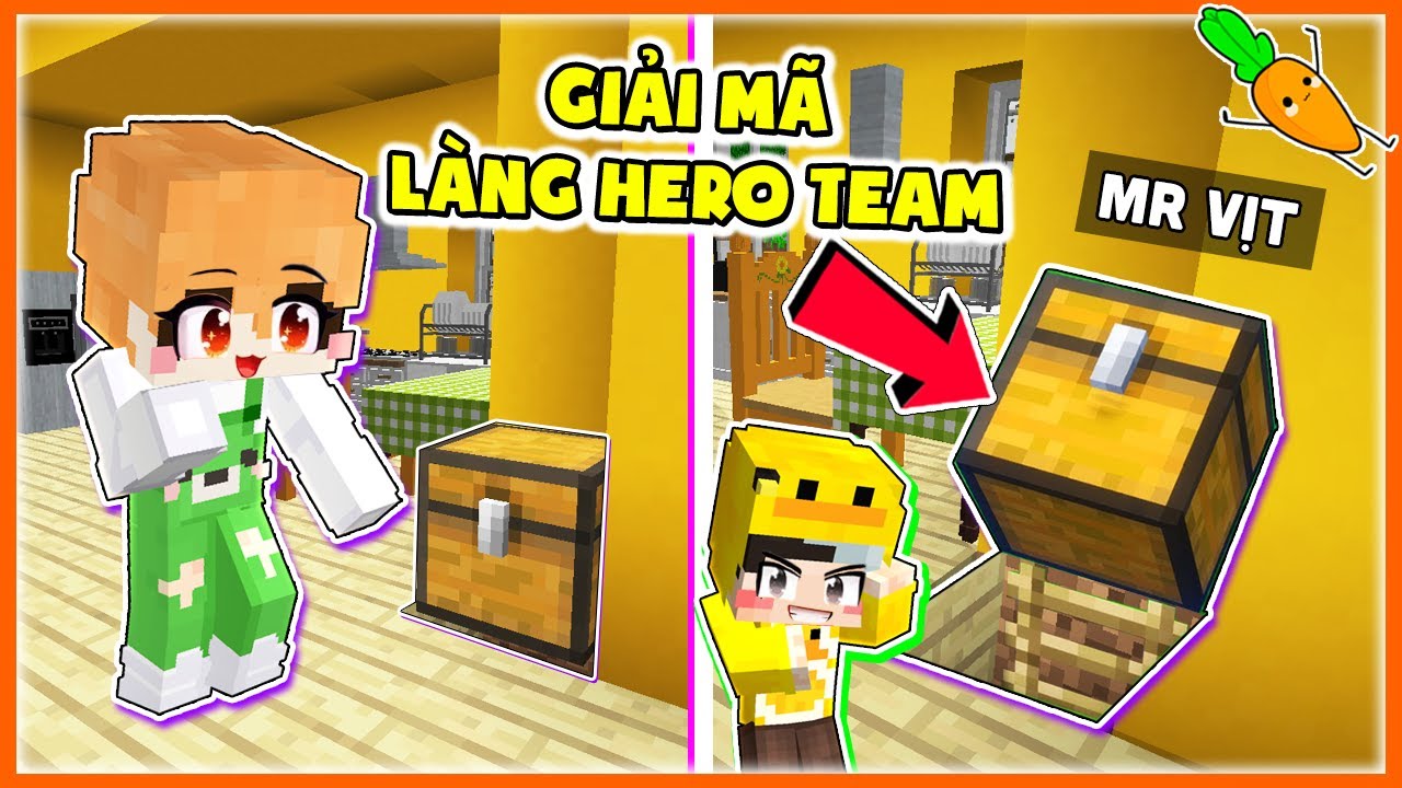 Kamui Thử Thách 24h Giải Mã Làng Hero Team của MR VỊT