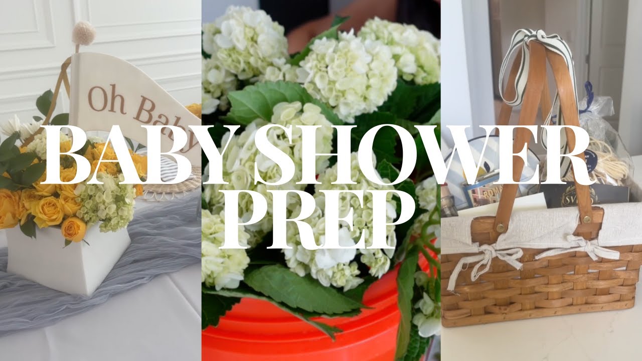 Gift Baskets, Flower Arrangements & Baby Shower Prep | Gift Baskets Under $50!