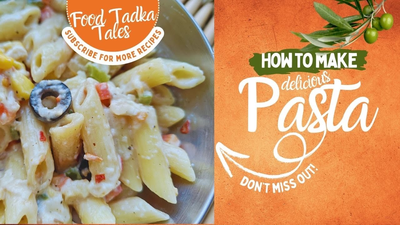 White Sauce Pasta Without White Sauce 😱 | Easy Hack | Healthy Recipe #foodtadkatales #recipe #food