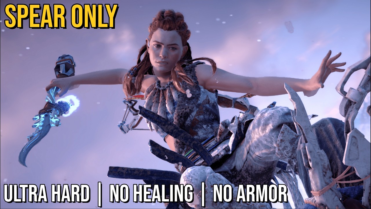 Spear Only Bandit Camp Challenge | Horizon Zero Dawn