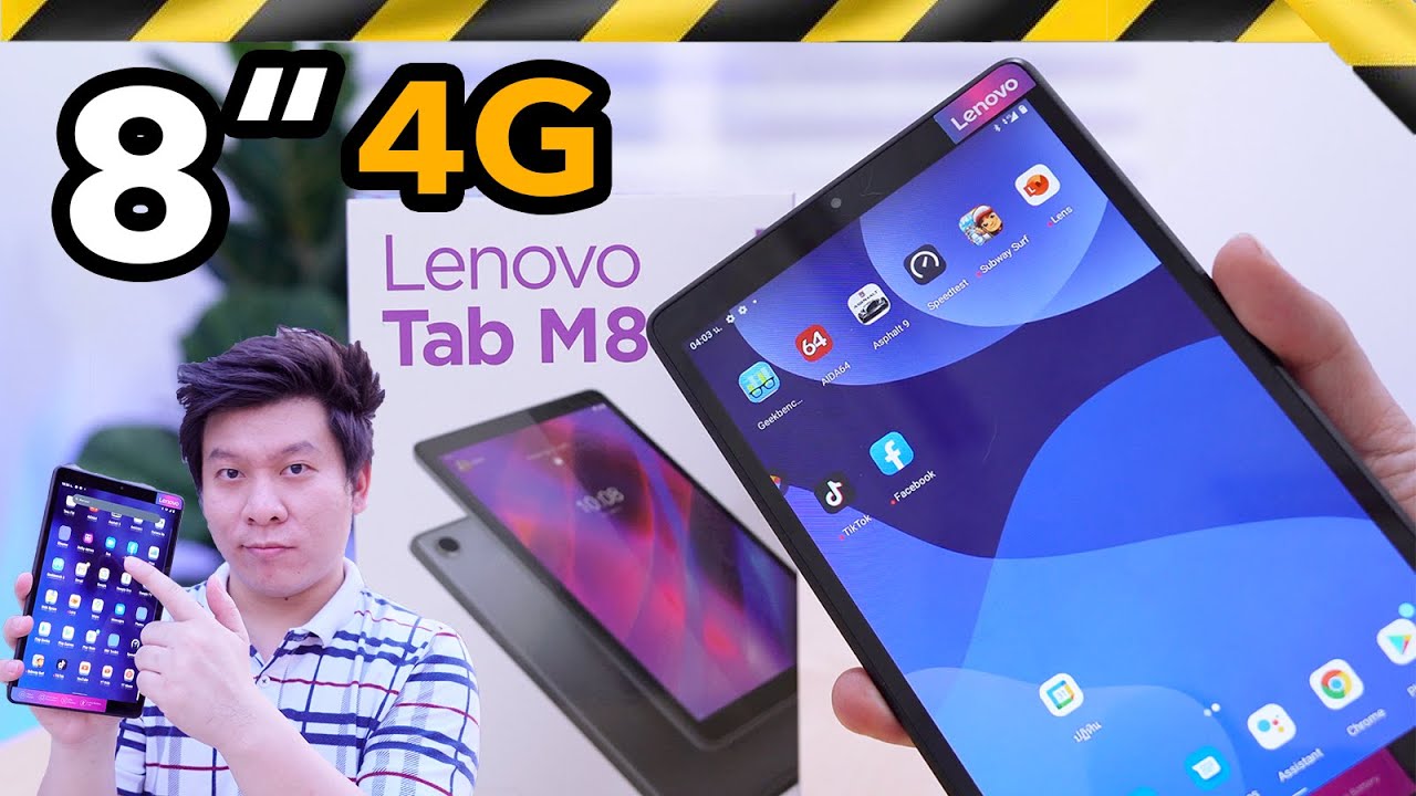 รีวิว Lenovo Tab M8 จอIPS ใส่SIMได้ ลำโพงดัง ราคาพร้อมแพ็คเริ่ม 1490.-