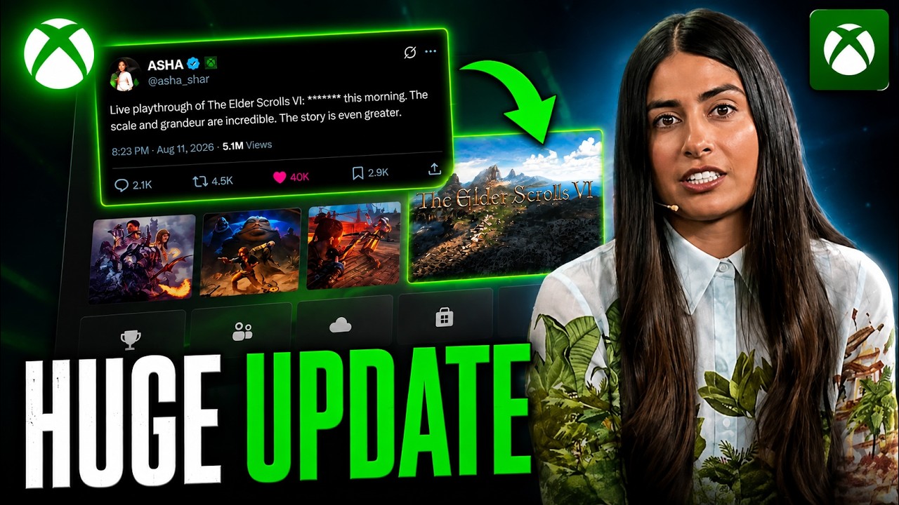 The ELDER SCROLLS 6 Leak: Asha Sharma Saw IT! Gameplay Demo & Release Date?