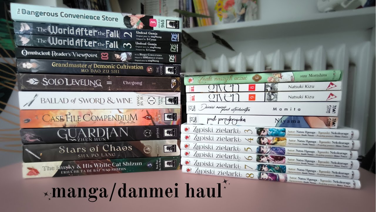 june & july manga / danmei haul 💕 | EN/PL