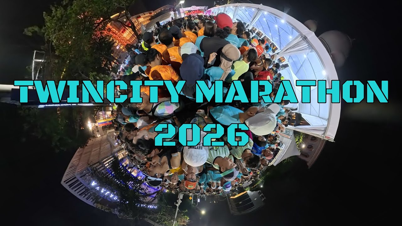 Twincity Marathon 2026 Half Marathon Highlights | Start • Water Station • Finish 🏃‍♂️
