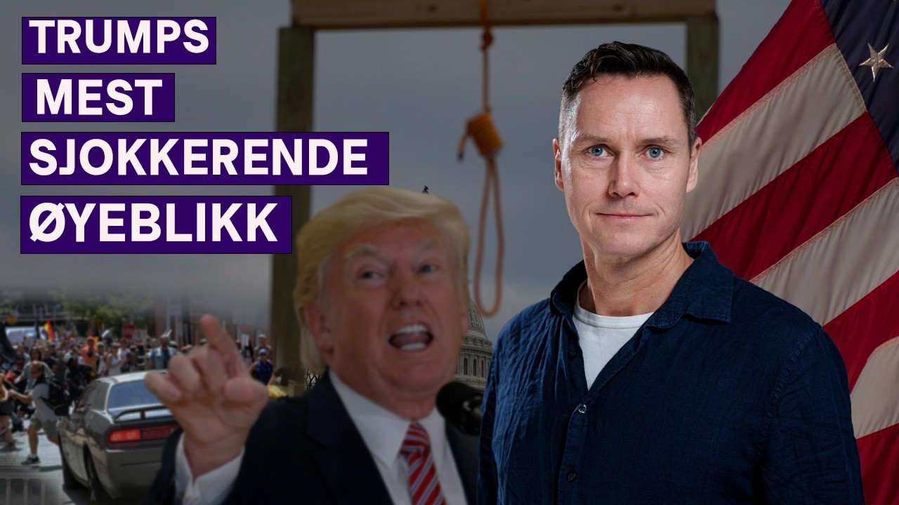 Donald Trumps mest SJOKKERENDE øyeblikk | Fem på topp