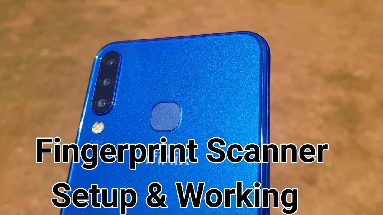 Infinix S4 Fingerprint Scanner Setup & Working