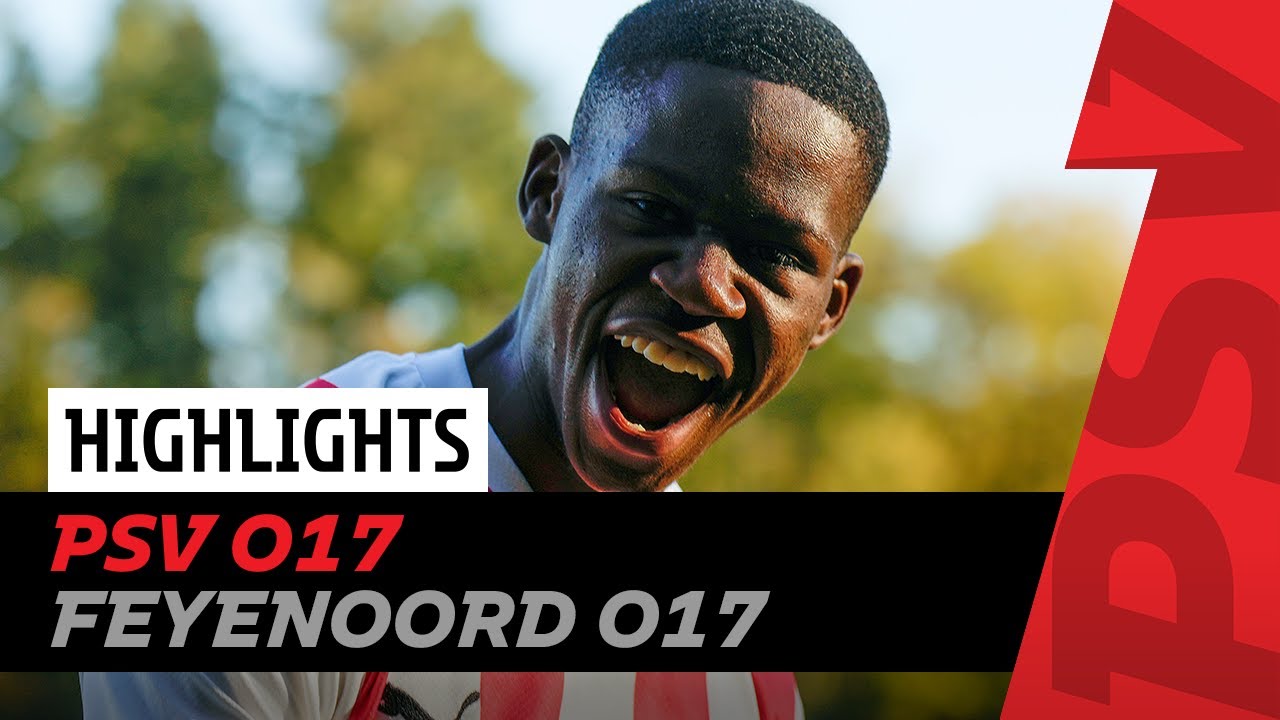 Heerlijke goals 🔥🔥🔥 | Highlights PSV O17 - Feyenoord O17