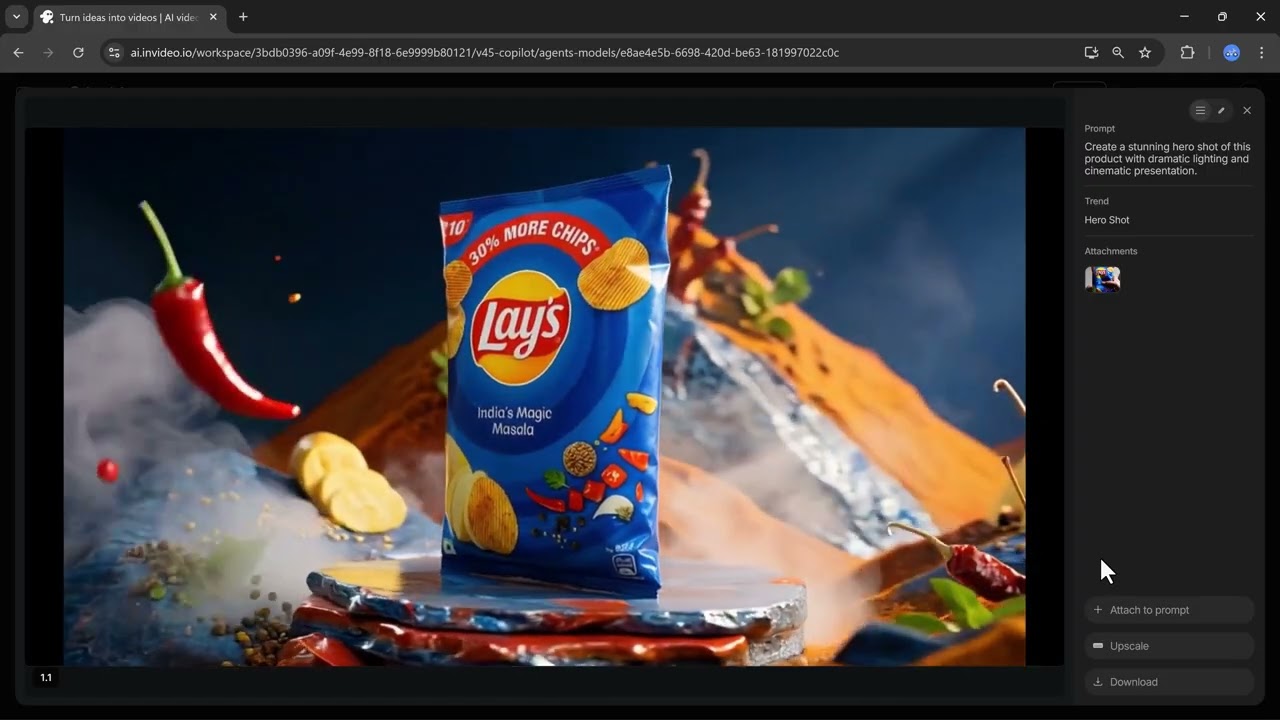 Invideo AI Advertising Studio Review 🔥 Create AI Ads in 1 Click