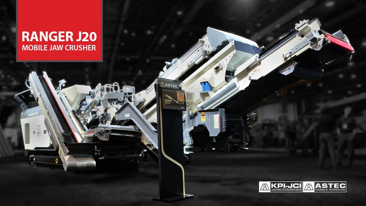 Ranger&trade; J20  Mobile Jaw Crusher Overview