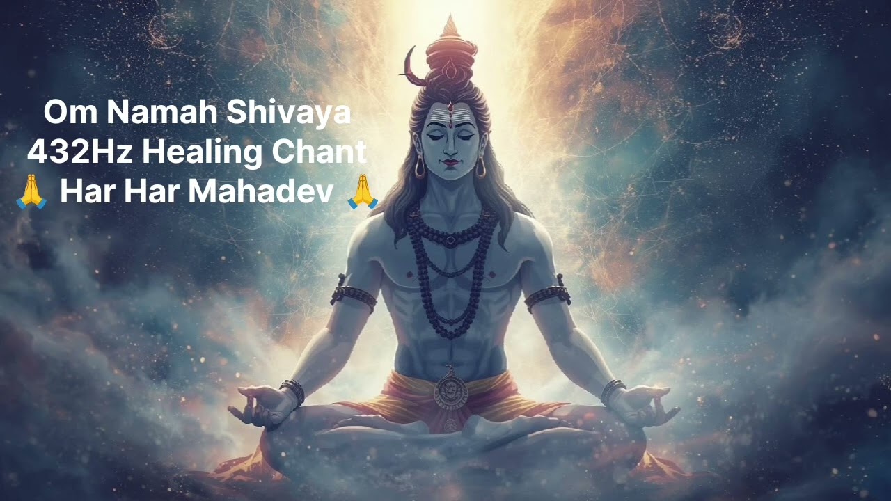 Om Namah Shivaya 432Hz Healing Chant | 108 Times Powerful Shiva Mantra | Har Har Mahadev 🔱