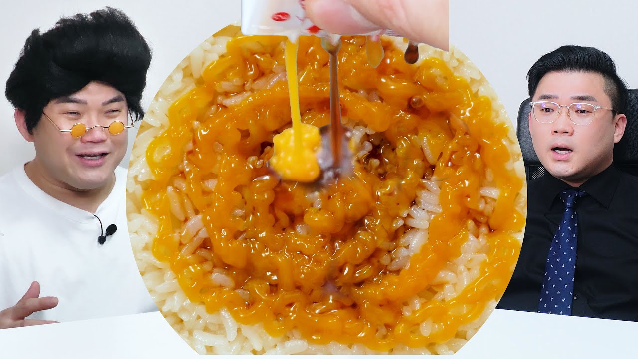 간장계란밥 5초 레시피 공개합니다 흑백리뷰