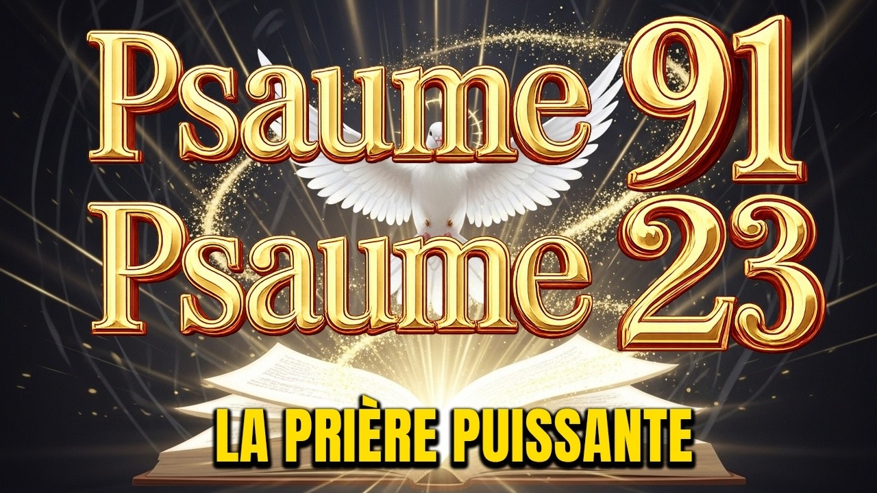 PRIÈRE DU JOUR 18 MARS – PSAUME 91 et PSAUME 23–Les deux PRIÈRES LES PLUS PUISSANTES de la BIBLE