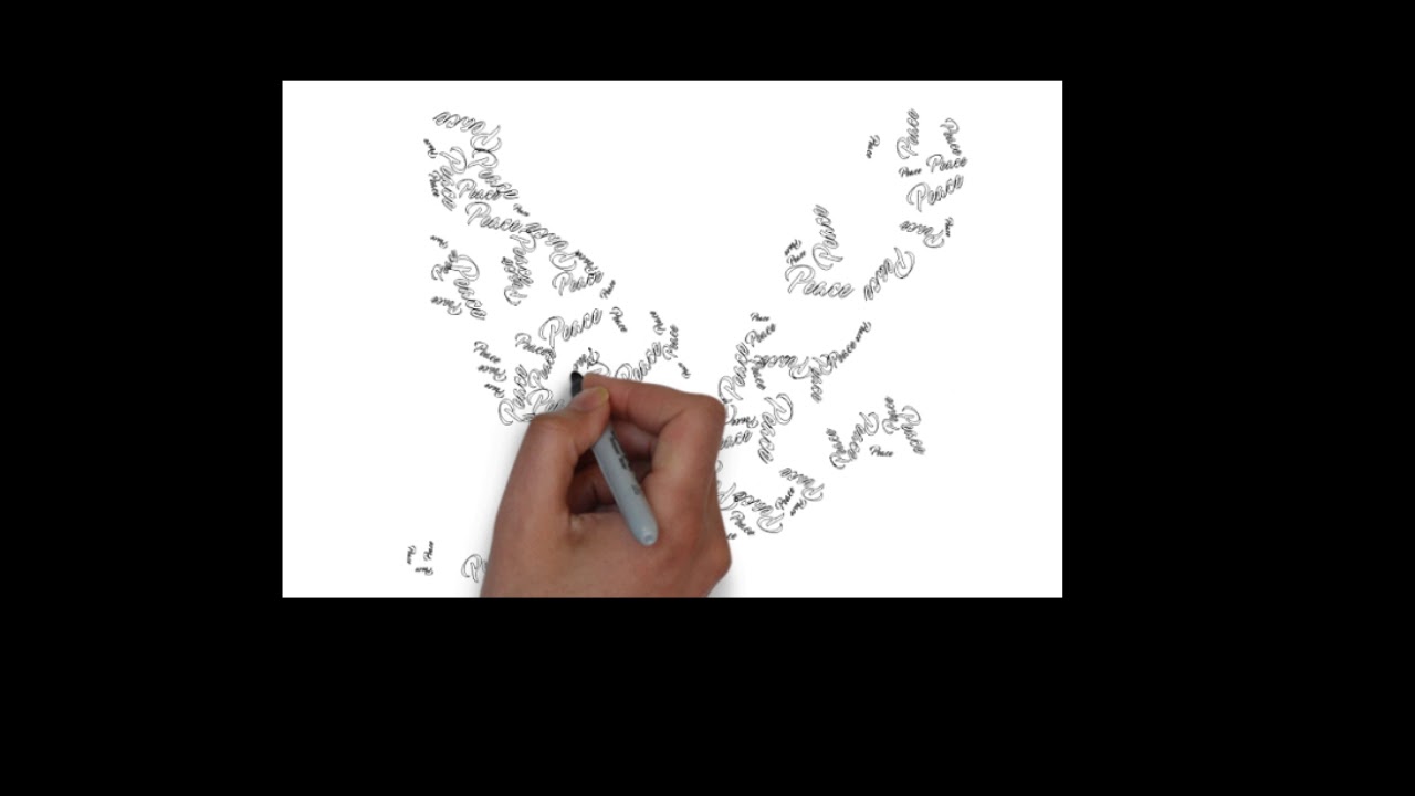 A very cool art of PEACE with soothing vocal sound