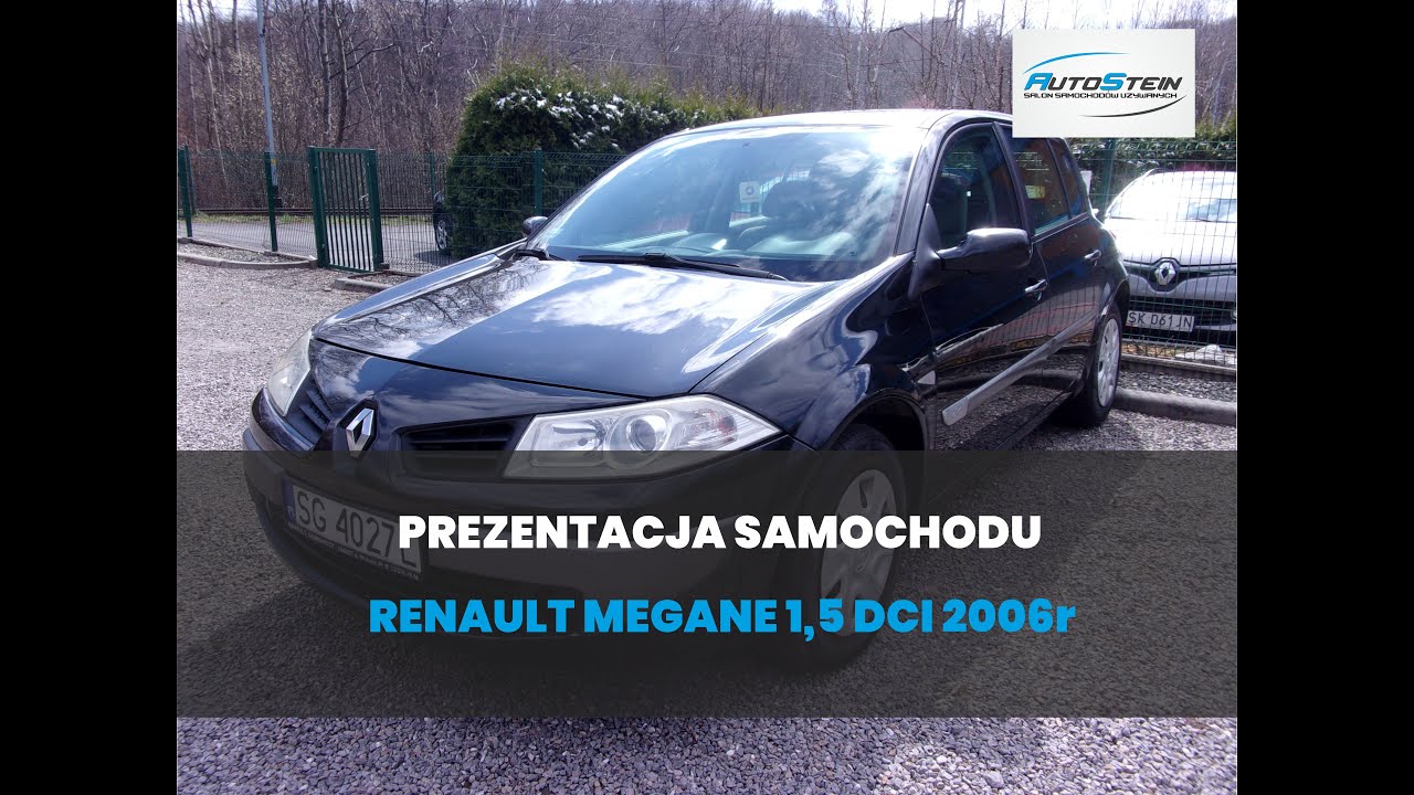 Renault Megane 1,5 DCI 2006r - Prezentacja test samochodu AutoStein