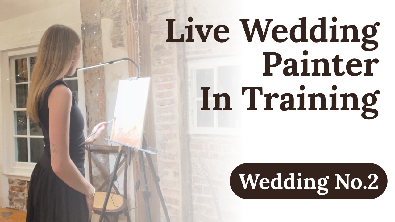 Live Wedding Painting ... for the second time ever!